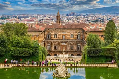 Florence : Palais Pitti et jardins de Boboli, billet combiné avec audioguide