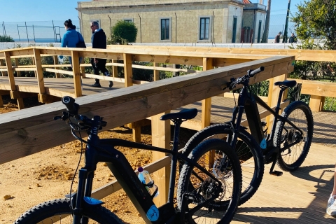 Algarve: Lagos Sightseeing guided Tour with e-bikes Lagos: Sightseeing Tour with Electric Moutain Bikes