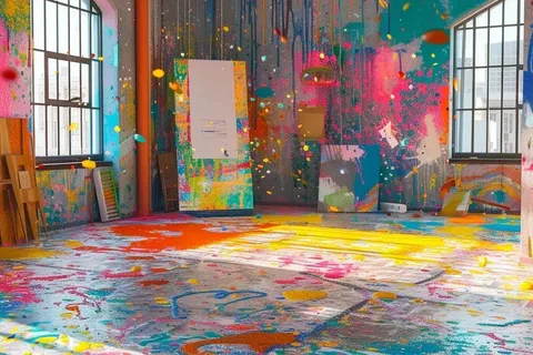 San Diego: Splatter Paint Experience