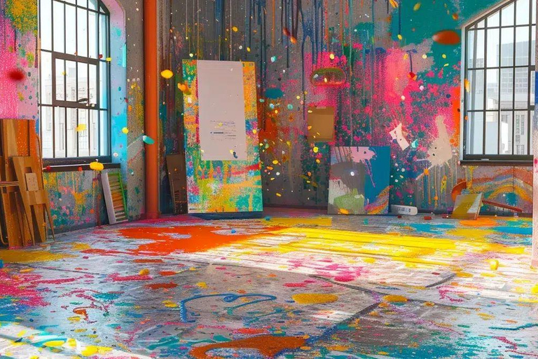 San Diego: Splatter Paint Experience