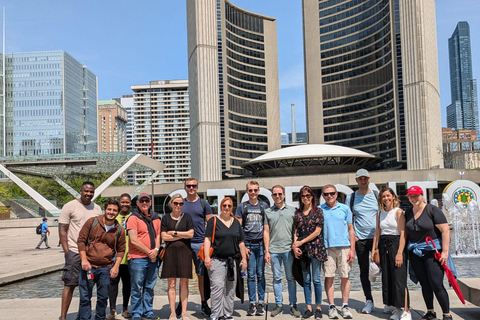 Toronto: Tour della città della durata di 3 oreToronto: Tour a piedi di 3 ore con consigli in inglese