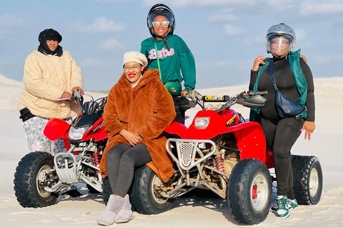 1 timmes Quadbiking-upplevelse på Atlantis sanddyner