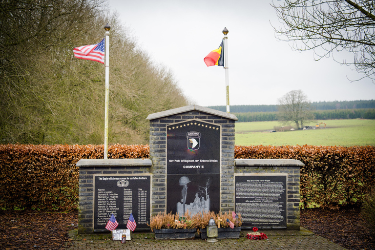 From Brussels: Private WWII Battle of the Bulge Tour Luxury Minivan (1-7 Guests)