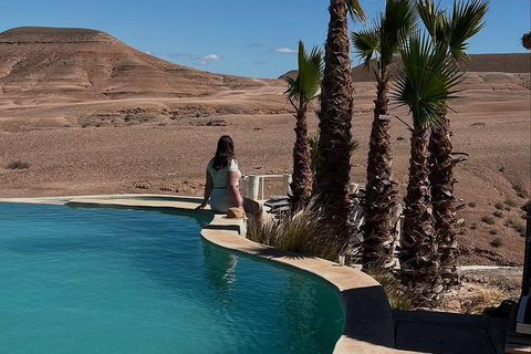 Marrakech: Agafay Desert Quad Bike, Camel Ride, Pool & Lunch Desert Agafay : Quad Biking, Camel Ride, Lunch & Pool