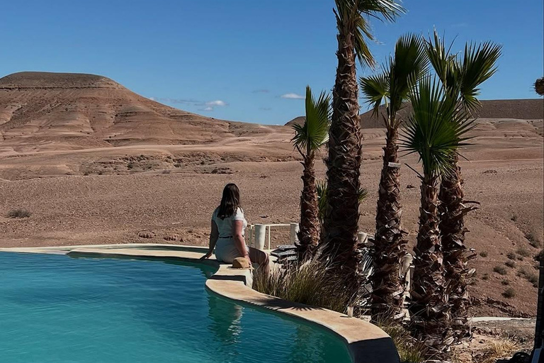 Marrakech: Agafay Desert Quad Bike, Camel Ride, Pool & Lunch Desert Agafay : Quad Biking, Camel Ride, Lunch & Pool