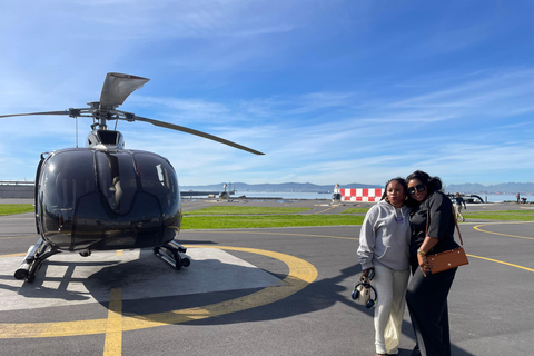 Le Cap : visite en hélicoptère (prise en charge à l&#039;hôtel)