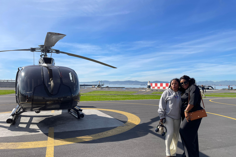 Le Cap : visite en hélicoptère (prise en charge à l&#039;hôtel)