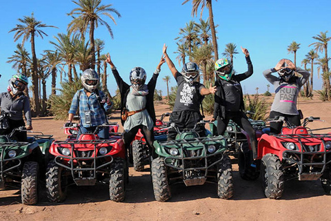 Excursion en quad dans le désert et à dos de dromadaire. Déjeuner ou dîner