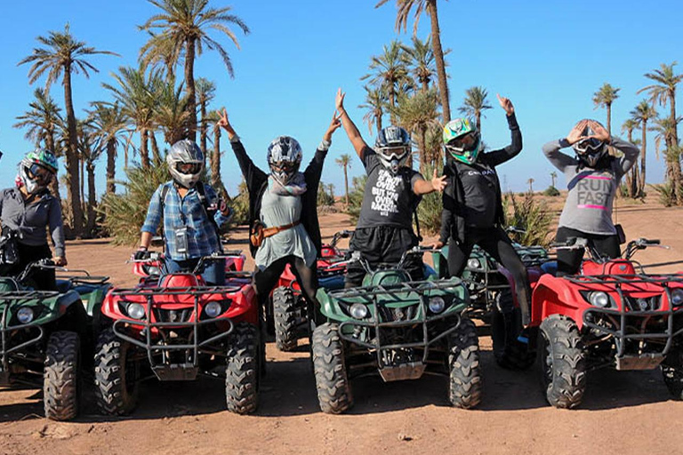 Excursion en quad dans le désert et à dos de dromadaire. Déjeuner ou dîner