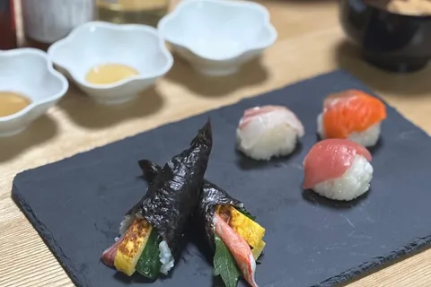 Kioto: ¡Haciendo 5 tipos diferentes de Sushi! Con sopa de miso rojo