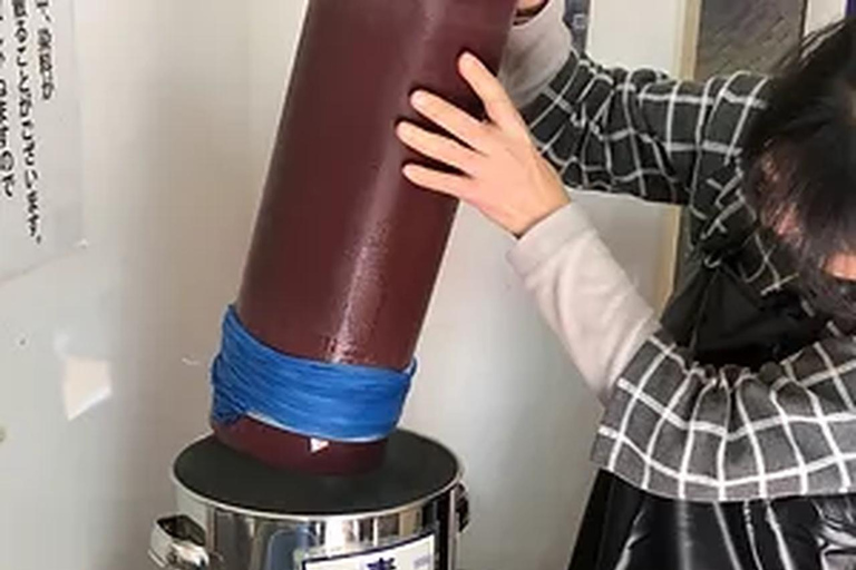 Kyo-arashi Shibori Scarf Class at Kyoto Shibori Museum