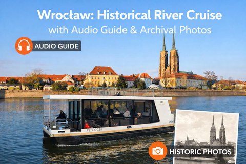 Wrocław: Odra River Cruise with Audio Guide and Photos