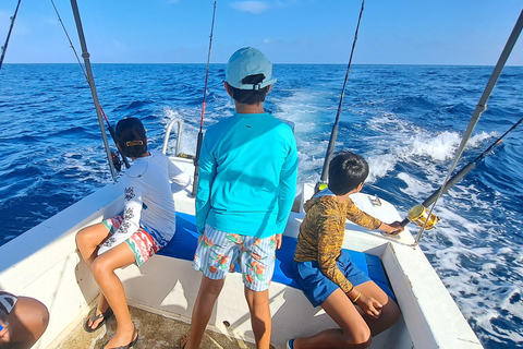 Tour di pesca divertente