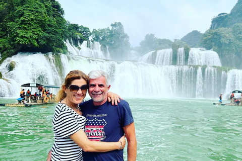 From Hanoi: Ban Gioc Waterfall - Angel Mountain Full-Day