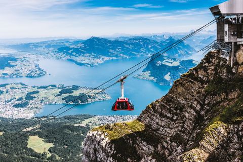 Kriens: Mount Pilatus Roundtrip Cable Car Ticket to the Peak