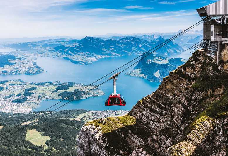Kriens: Mount Pilatus Roundtrip Cable Car Ticket to the Peak