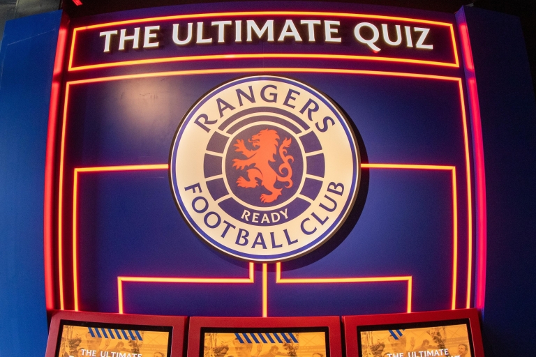 Glasgow: Muzeum klubu piłkarskiego RangersMuzeum Rangersów.