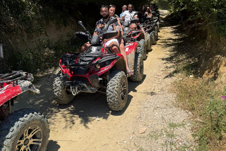 Durrës: Guided ATV Quad Bike Adventure with Coastal Views ATV Sunset Ride - 19:00 Shared ATV (2 People/1 Quad Bike)