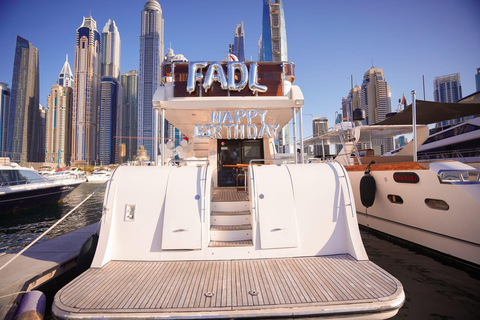 Celebrate Your Birthday in Style on luxury Yacht in Dubai Celebrate Your Birthday in Style on 75 FT Yacht in Dubai