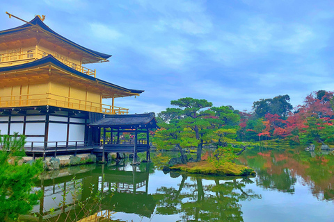 Kyoto: Kinkaku-ji Autumn Leaves Guided Tour 90 Minuten