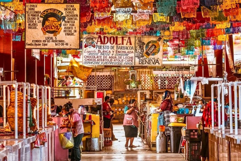 Breakfast in Tlacolula; Ancestral and industrial mezcal distillery