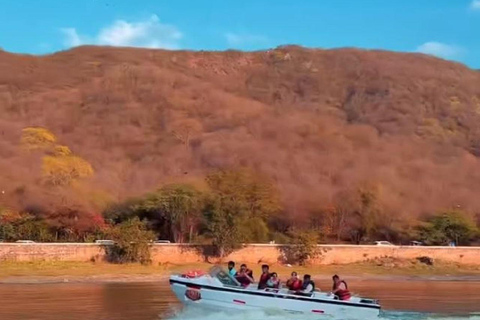 Jaipur: Speed Boat, Amber Walking Tour & Sunset with Pickup Speed Boat With Amber Walking Tour