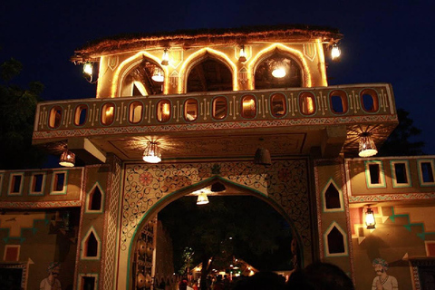 Jaipur: Culturele ervaring in Chokhi Dhani Village