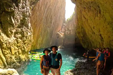 Tocht kajak Moraira - Benitatxell (Cala Moraig)