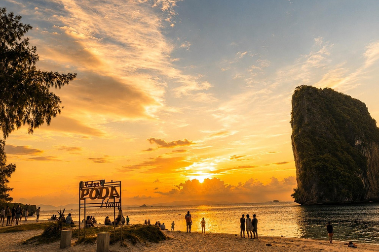 Krabi: Private luxury Longtail Boat Sunset & Plankton Tour