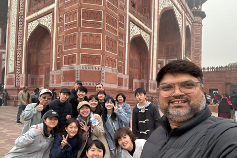 Desde Rishikesh: Excursión privada de 2 días al Taj Mahal con regreso a Delhi