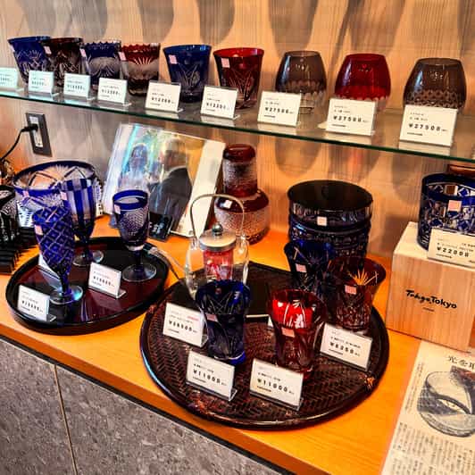Tokyo: 1.5-Hour Edo Kiriko Glass Cutting Workshop in Sumida