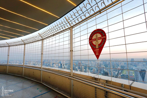 Bangkok: Baiyoke Observation Deck & Revolving Point Ticket Baiyoke Sky Hotel: Observation Deck & Revolving Point Ticket