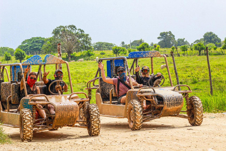 ATV and Buggy Excursion 4x4 in Punta Cana with Water Cave Shared ATV