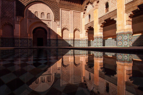 Marrakech : Visite guidée de Ben Youssef, des jardins secrets et des souks