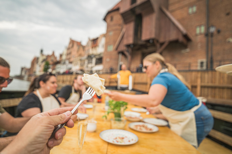 Gdańsk: Motławakryssning med pierogiprovning
