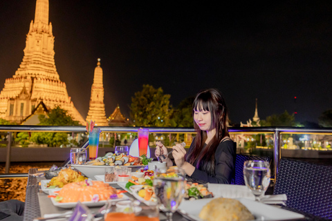 Bangkok: Chao Phraya Princess Dinner Cruise with Live Music ASIATIQUE Pier - Chao Phraya Princess Dinner Cruise