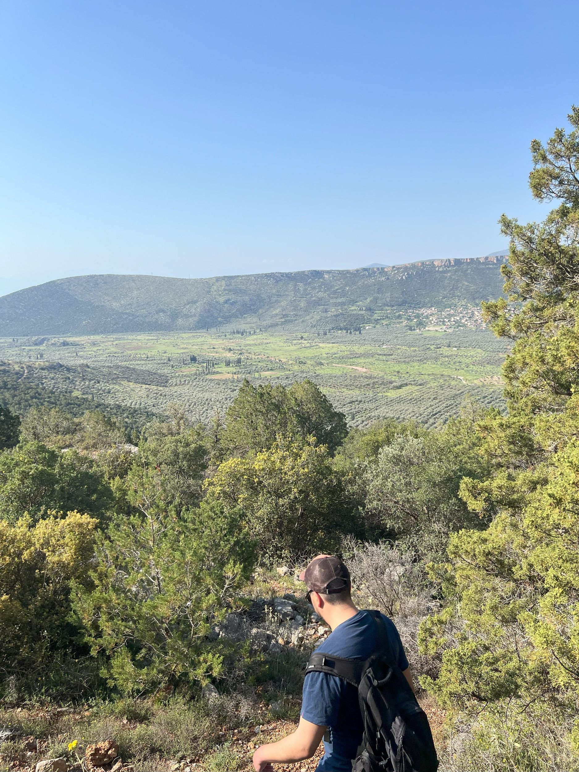 Delphi: Leichte Wanderung vom Kloster zum mykenischen Grabmal