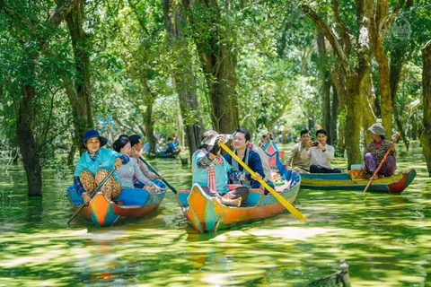 Siem Reap: Excursão a Tonle Sap, Kampong Phluk e Aldeia Flutuante