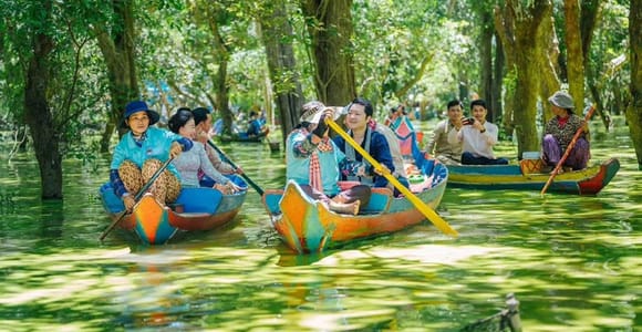 Siem Reap: Tonle Sap, Kampong Phluk & Floating Village Tour