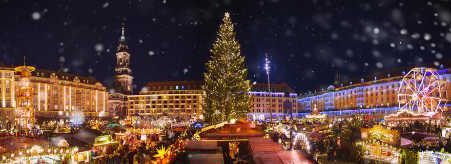 Au départ de Prague : Visite des marchés de Noël et de la vieille ville de Dresde