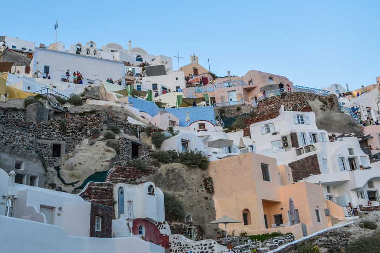 Santorini: Red Beach, Megalochori, and Oia Sunset Tour