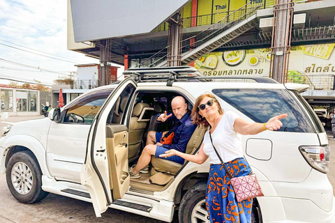 Privé transfer van Bangkok naar Siem Reap Auto - Minivan