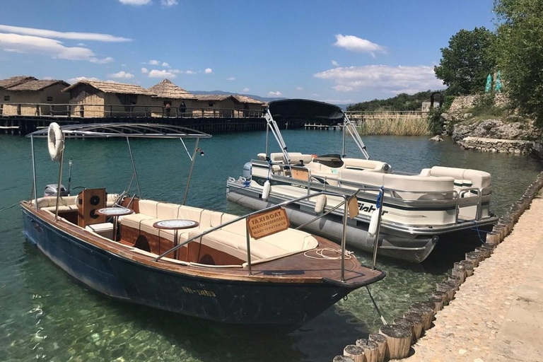From Tirana/Durres: UNESCO Lake Ohrid with Boat day tour