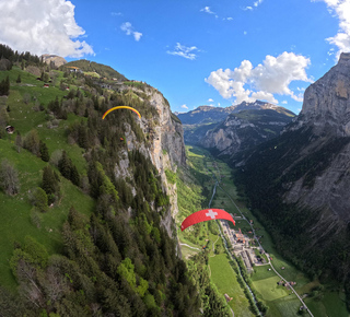 Paragliding in Lauterbrunnen