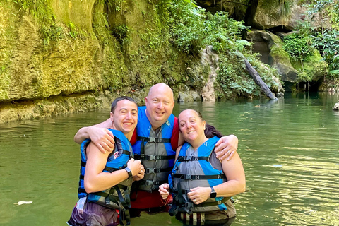 San Juan: Arenales Caves, Waterfall, Spring & River Swimming