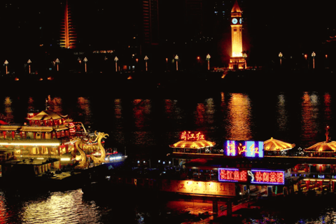 Chongqing: Two Rivers Night Cruise- Yangtze & Jialing Rivers