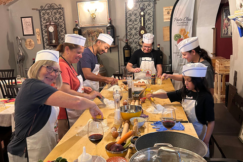 Gluten Free Pasta Class in Florence with limitless Wine