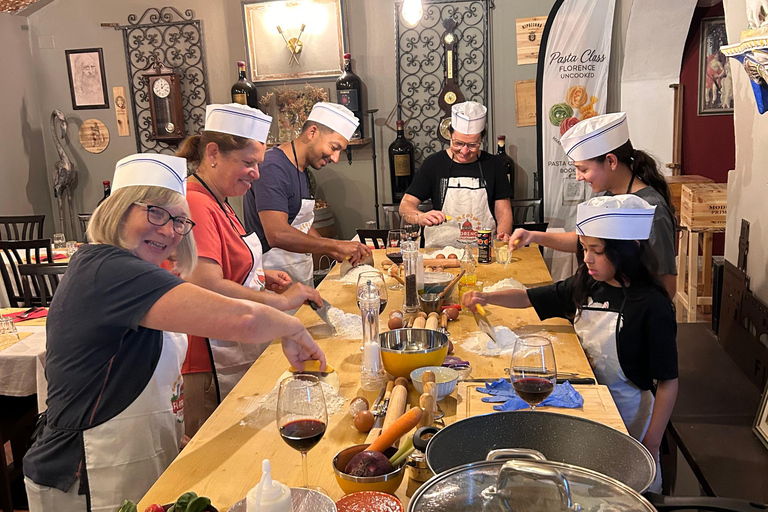 Gluten Free Pasta Class in Florence with limitless Wine