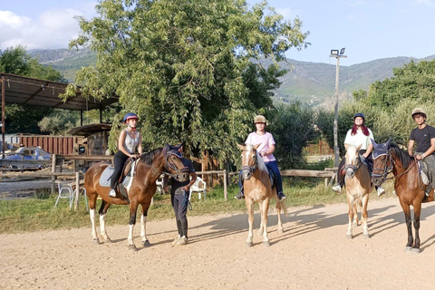 Certosa di Calci: Horseback Riding Experience for Beginners in Nature Horseback ride with aperitif