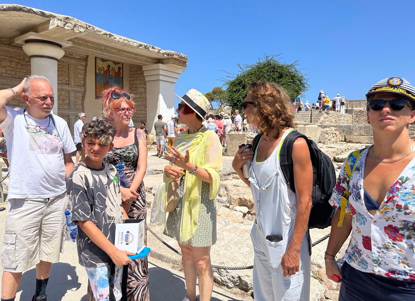 Knossos: Knossos-paladset - guidet byvandring uden kø